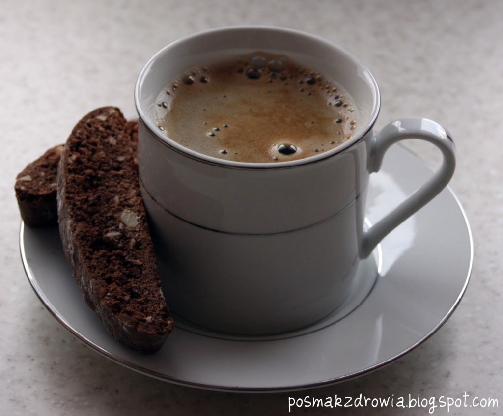 biscotti and coffe