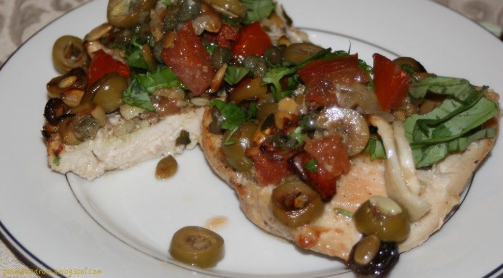 chicken paillard after